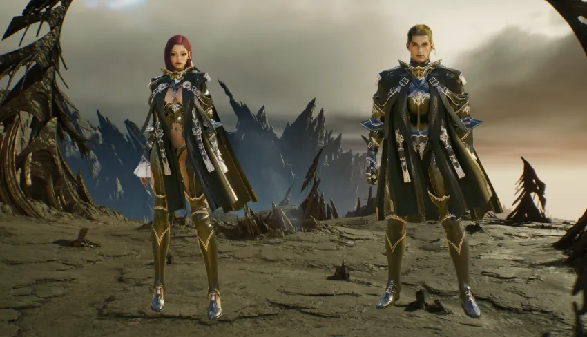 Ascended Daeva Armor Skin from the AION 2 Global Deluxe Founder's Pack